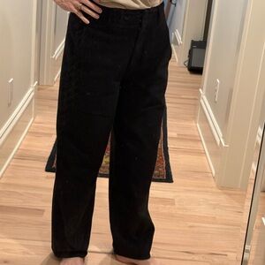 Wilfred Free /Aritzia Black wide leg Trousers